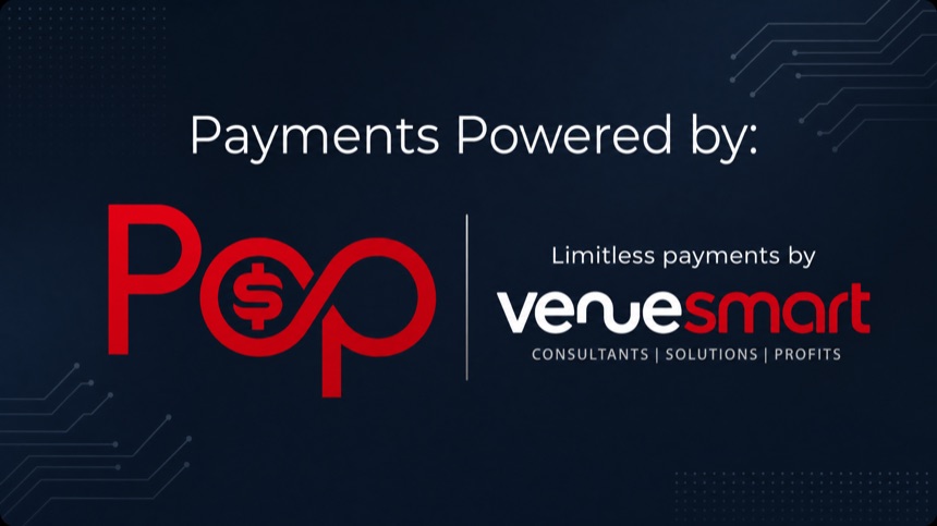 Payments powered by PoP — VenueSmart